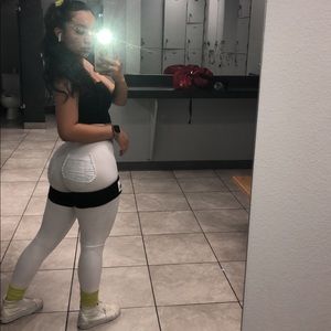 Winter White CuteBooty Lounge Tights 🤍